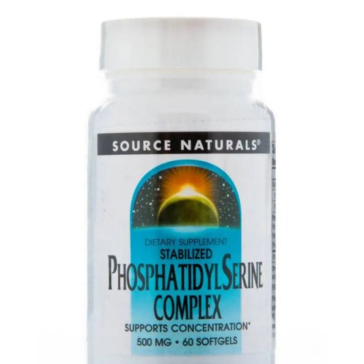 Source Naturals Phos Serine Complex 500 mg - 60 Softgels