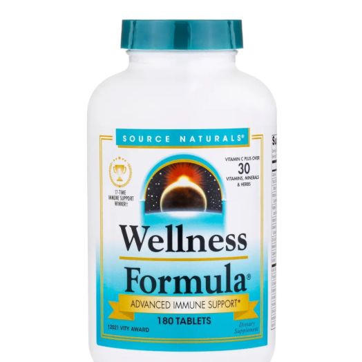 Source Naturals Wellness Formula - 180 Tablets