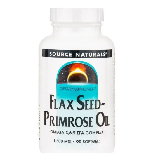 Source Naturals FlaxSeed Primrose Oil 1,300 mg - 90 Softgels