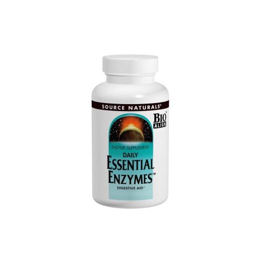 Source Naturals Essential Enzymes? 500mg Vegetarian Bio-Aligned?, 120 count