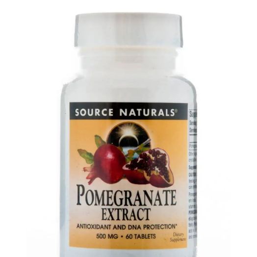 Source Naturals Pomegranate Extract 500 mg - 60 Tablets