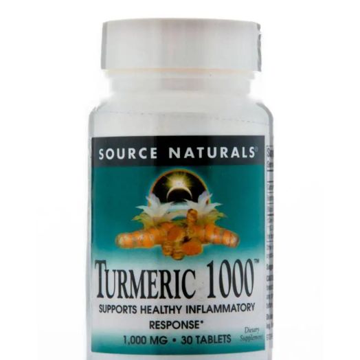 Source Naturals Turmeric 1000 mg - 30 Tablets