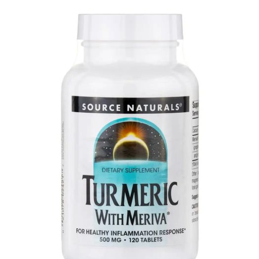 Source Naturals Turmeric with Meriva - 120 Tablets
