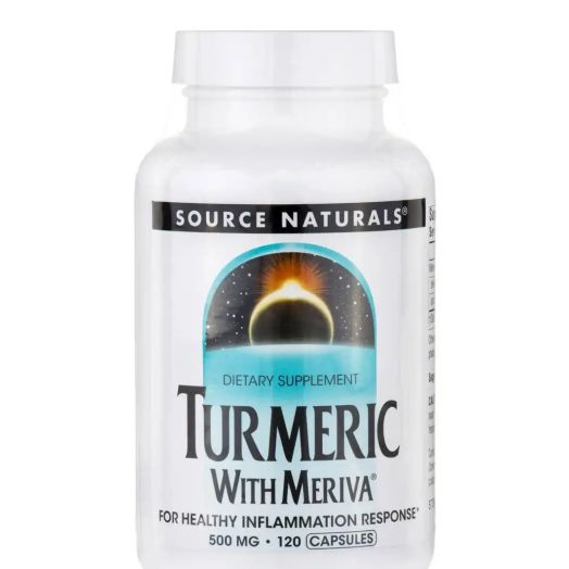 Source Naturals Turmeric with Meriva 500 mg - 120 Capsules