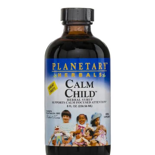 Planetary Herbals Calm Child Herbal Syrup - 8 fl. oz (236.56 ml)