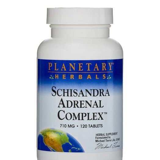 Planetary Herbals Schisandra Adrenal Complex 710 mg - 120 Tablets
