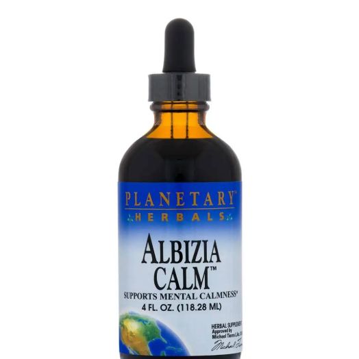Planetary Herbals Albizia Calm Liquid - 4 fl. oz (118.28 ml)