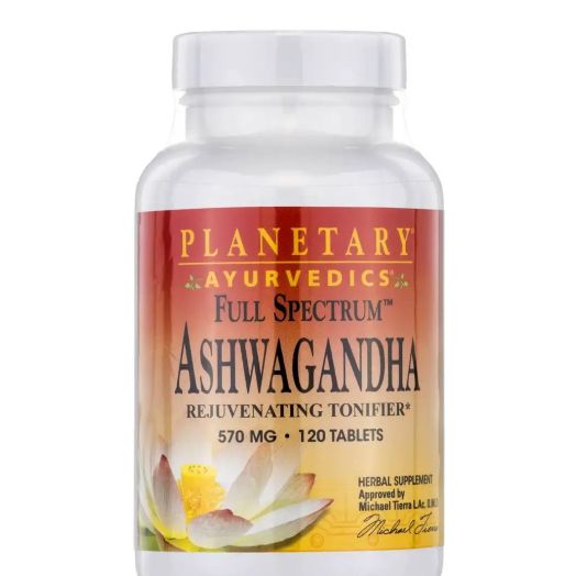Planetary Ayurvedics Full Spectrum Ashwagandha 570 mg - 120 Tablets