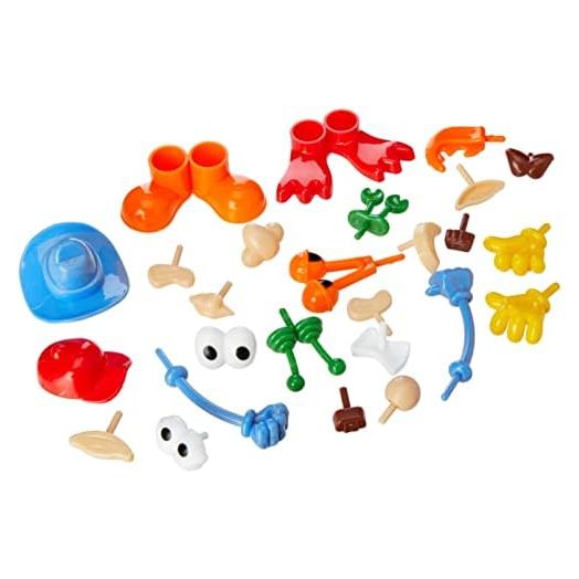 Creativity Street Modeling Dough and Clay Body Parts, Assorted