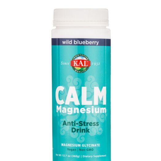 KAL Calm Magnesium, Wild Blueberry - 12.7 oz (360 Grams)