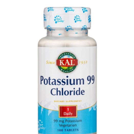 KAL Potassium 99 Chloride - 100 Tablets