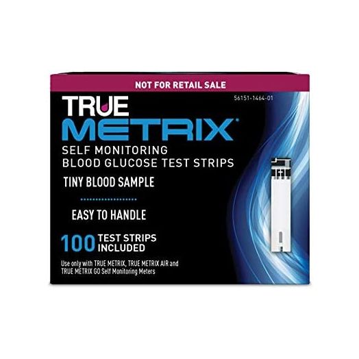 TRUE METRIX Blood Glucose Test Strips NFRS 100ct (100 Test Strips)