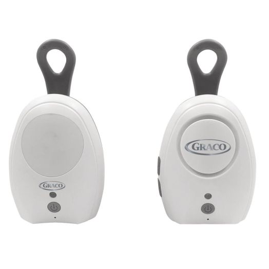 Graco Long Range Baby Audio Monitoring System With Night Light, Portable, Easy to Use