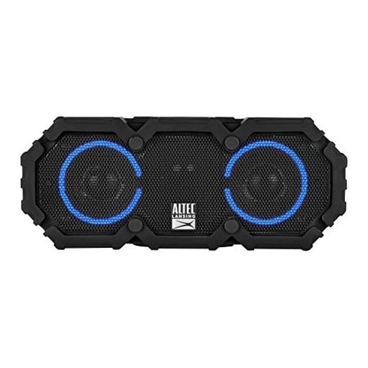 Altec Lansing LifeJacket 3 - Waterproof Bluetooth Speaker, Wireless & Portable Speaker for Travel & Outdoor Use, 30 Hour Playtime & 50 Foot Range, Black