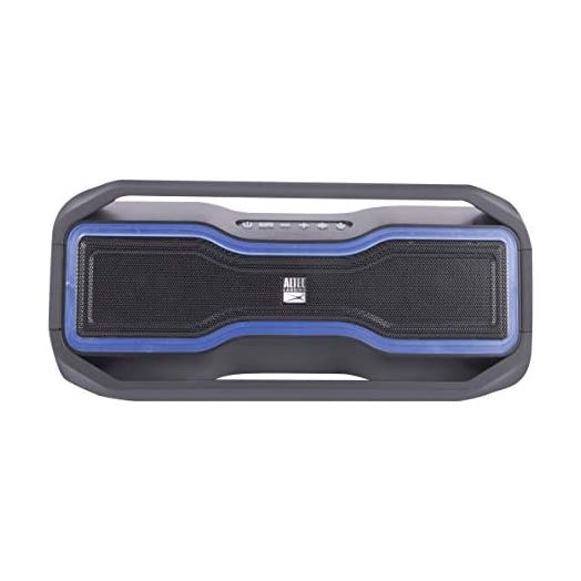Altec Lansing RockBox - Waterproof, Wireless, Bluetooth Speaker, Floating, IP67, Portable Speaker, Strong Bass, Rich Stereo System, Microphone, 100 ft Range, Lightweight, 12-Hour Battery, LED Lights