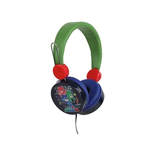 PJ Masks Over The Ear Headphones HP1-01057 | Soft and Cushioned Ear Pieces to Fit Any Size, Adjustable Headband Headphones, Great Sound, Volume Limiting Technology