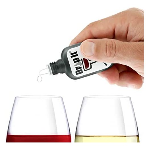 The Original Drop It Wine Drops, 1pk- USA Made Wine Drops That Naturally Reduce Both Wine Sulfites and Tannins- Can Eliminate Wine Sensitivities, Wine Allergies and Histamines- A Wine Wand Alternative
