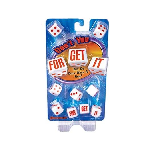 Pressman Don't You Forget It, Will You Know When to Stop, Blue, 5"