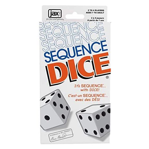 Jax Sequence Dice Peggable, Bilingual