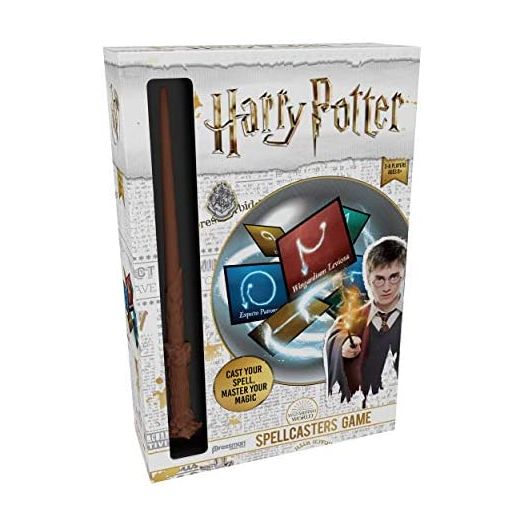 Pressman Harry Potter Spellcasters Charade Game with Spellcaster Wand