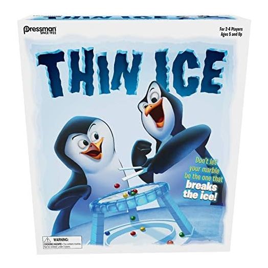 Pressman Thin Ice Game - Don't Let Your Marble Be The One That Breaks The Ice