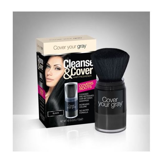 CYG Cleanse & Cover Hair Freshener 12g -- Black