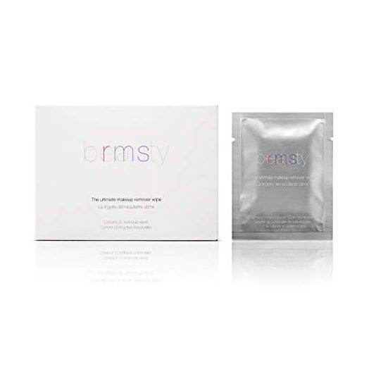 RMS Beauty The Ultimate Makeup Remover Wipes - Gentle Facial Cleansing Cloths with Moisturizing Organic Coconut Oil on Cotton Wipes, Cleanse Without Irritation & Safe Near Delicate Eye Area (20 Count)