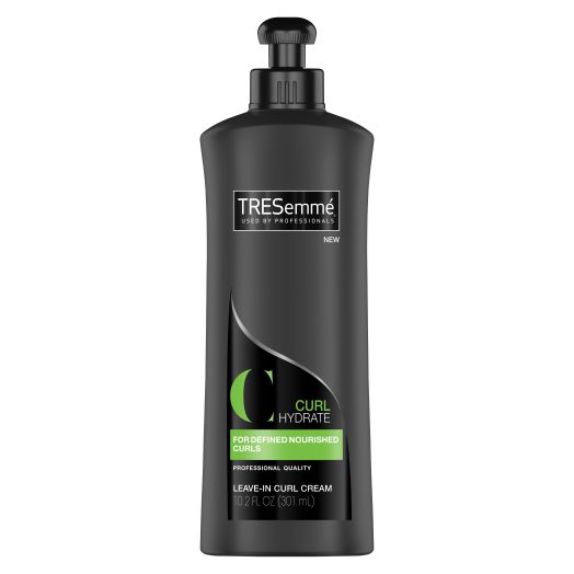TRESemmé Detangling Frizz Control Leave-In Curl Styling Cream with Coconut oil, 10.2 fl oz