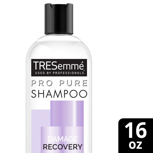 TRESemmé Used by Professionals Pro Pure Damage Recovery Repairing Moisturizing Nourishing Daily Shampoo, 16 fl oz