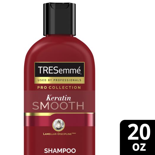 TRESemmé Keratin Smooth Frizz Control & Clarifying Daily Shampoo with Keratin, 20 fl oz
