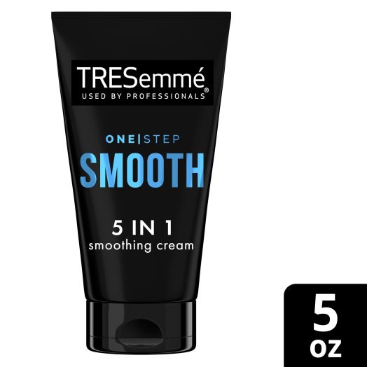 TRESemme Smoothing Hair Cream, One Step 5-in-1 Frizz Control, Heat Protection PETA-approved, 5 oz