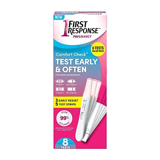 FIRST RESPONSE Comfort Check Pregnancy Test, 8 Count