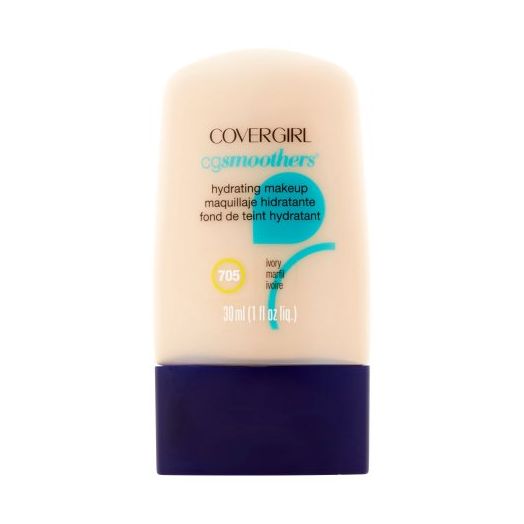 COVERGIRL Smoothers Hydrating Makeup, Natural Ivory 715, 1 oz