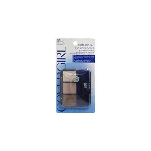 Covergirl Eye Enhancers Quick-Kit-Trio Shadow 105 Cafe Au Lait, 1.3 Ounce