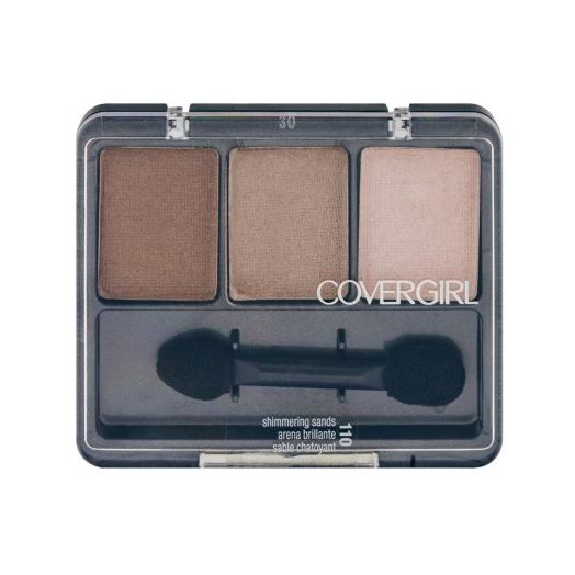 COVERGIRL Eye Enhancers 3-Kit Eye Shadow 110 Shimmering Sands, 0.14 OZ
