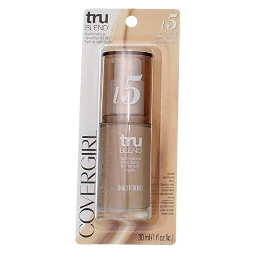 COVERGIRL Trublend Liquid Foundation, Creamy Natural, 1 Oz