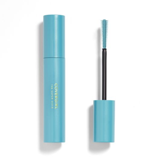 COVERGIRL The Super Sizer Mascara, 805 Black, 0.44 fl oz, Lengthening Mascara, Volume and Length Mascara, High Impact, Wide Eye Look