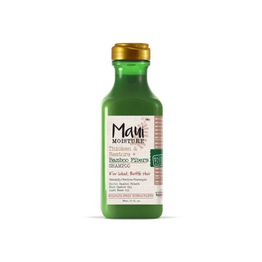 Maui Moisture Thicken & Restore + Bamboo Fiber Shampoo, 13 FL OZ