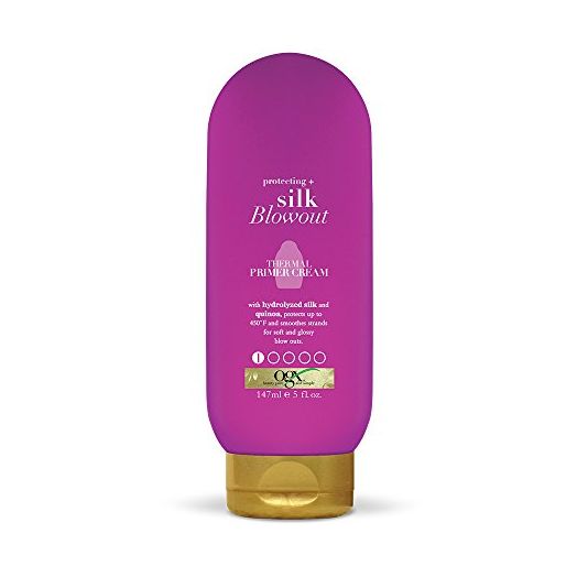 OGX Protecting + Silk Blowout Thermal Primer Cream, 5 Ounce (64051)