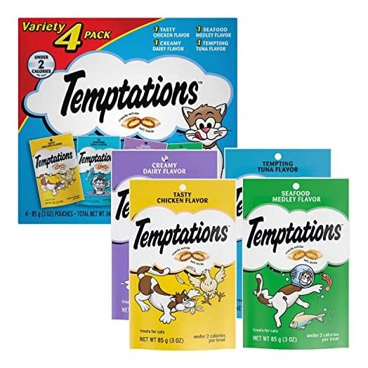 Temptations Cat Classic and MixUps Variety Packs