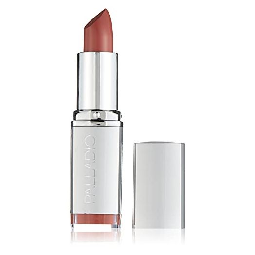 Palladio Herbal Lipstick, Rich Pigmented and Creamy Lipstick, Infused with Aloe Vera, Chamomile & Ginseng, Prevents Lips from Drying, Combats Fine Lines, Long Lasting Lipstick, Smokey Rose