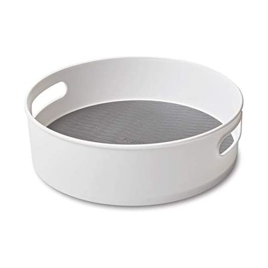 Copco Non-Skid Storage Turntable, 12-Inch, Gray
