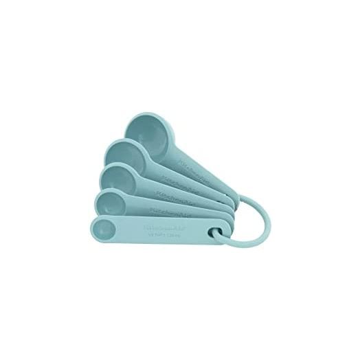 KitchenAid Measuring Spoons, Set Of 5, Aqua Sky