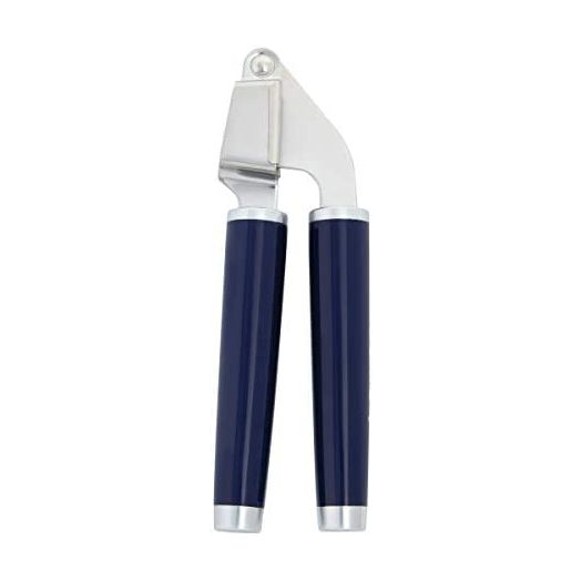 KitchenAid Classic Garlic Press, 7.68-Inch, Cobalt Blue