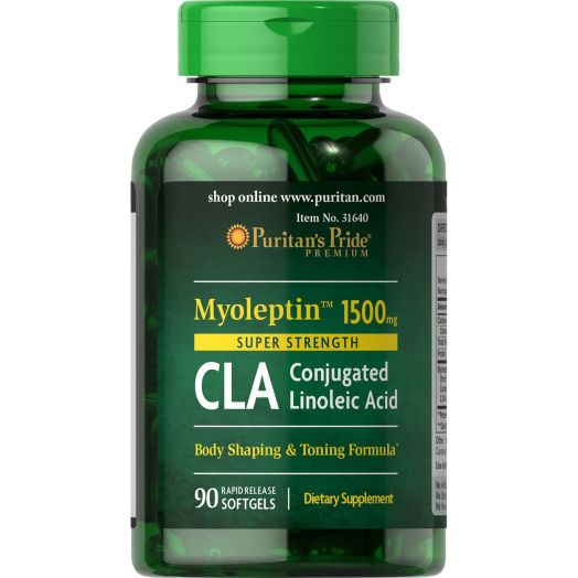 Puritans Pride Super Strength MyoLeptin CLA 1500 mg90 Softgels