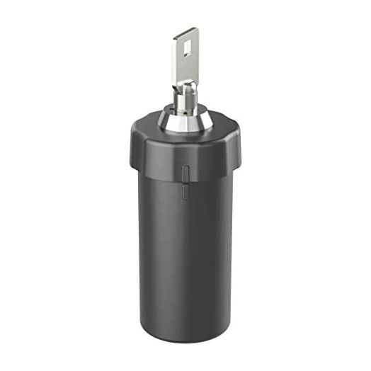 Ezy Dose Pill Box and Medicine, Vitamin Container, Safe for Money & Travel Items, Durable Canister, 2 Keys with Lock, Small