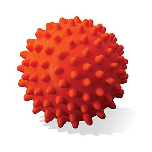 Franklin Sports Ready Set Fetch All Weather Ball - Launcher Ball - Slobber and Water Resistant,Orange
