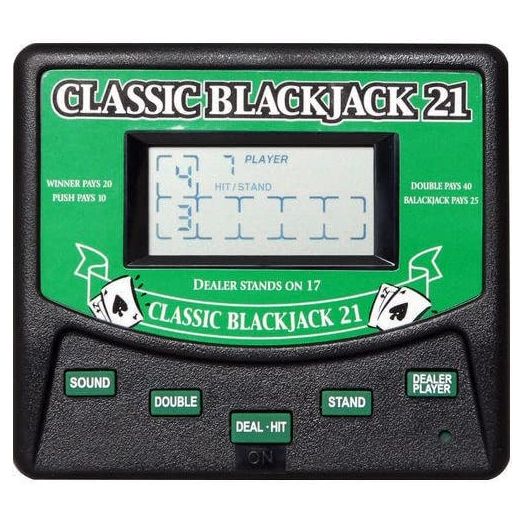 John N. Hansen Classic Blackjack 21 Electronic Handheld Game Electronic Games