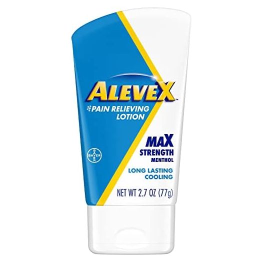 AleveX Pain Relieving Lotion, Powerful & Long Lasting for Targeted Joint & Muscle Pain Relief, 2.7oz Tube by Aleve
