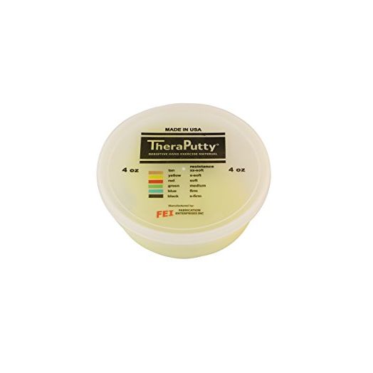 Cando - 263615 - 263615 263615 TheraPutty Plus , Yellow: X-Soft, 4 oz